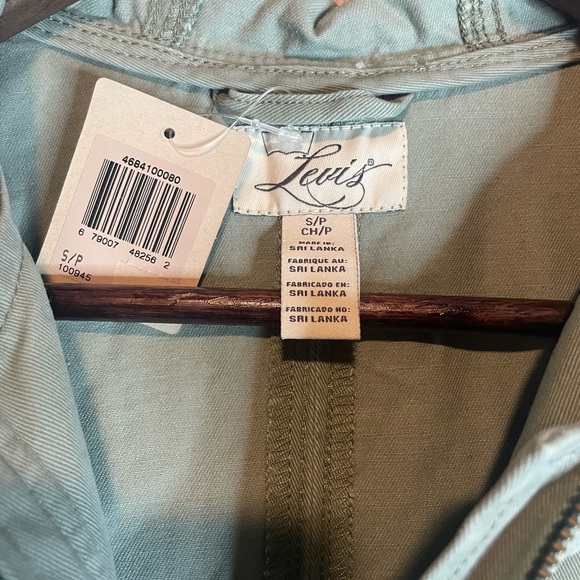 Levi’s Women’s Utility Jacket in light green size Small - Picture 3 of 9